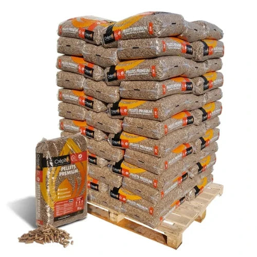 Prémiové drevené pelety CREPITO – 1 080 kg